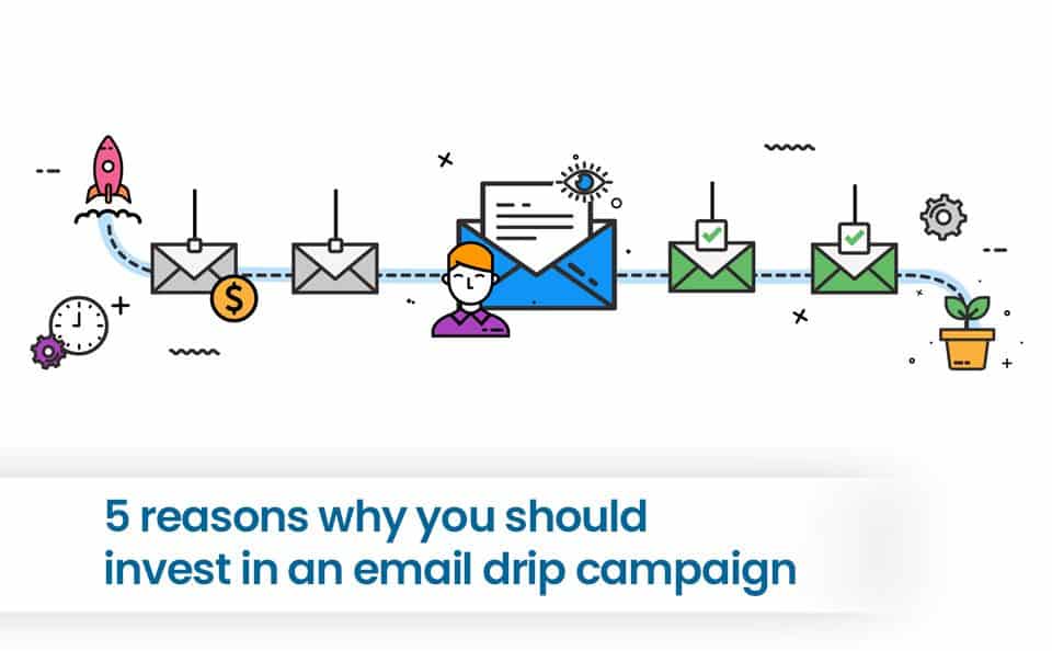 Take a look at 5 unmistakable benefits of an email drip campaign